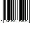 Barcode Image for UPC code 0043900359830. Product Name: NESTLE HEALTHCARE NUTRITION Nestle Arginaid Oral Supplement Orange 0.32 oz. Packet 14 Ct