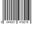 Barcode Image for UPC code 0044021478219. Product Name: TRIMFINITY 11/16-in x 2-1/4-in x 7-ft Finished Polystyrene Casing in Brown | 47821