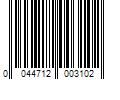 Barcode Image for UPC code 0044712003102