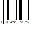 Barcode Image for UPC code 0045242483716. Product Name: Milwaukee 6 in. 5 TPI AX Carbide Teeth Demolition Nail-Embedded Wood Cutting SAWZALL Reciprocating Saw Blade (1-Pack)