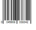 Barcode Image for UPC code 0045908038342