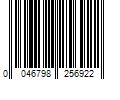 Barcode Image for UPC code 0046798256922