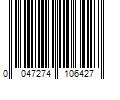 Barcode Image for UPC code 0047274106427. Product Name: Lowe's 5-ft H x 50-ft W 11.5-Gauge Galvanized Steel Chain Link Fence Fabric with Mesh Size 2.375-in | 57780006