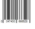 Barcode Image for UPC code 0047400666528. Product Name: Procter & Gamble Gillette Labs Men s Heated Razor Starter Kit - 1 Handle  2 Blade Refills  1 Charging Dock  Black