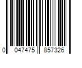 Barcode Image for UPC code 0047475857326