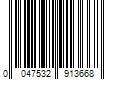 Barcode Image for UPC code 0047532913668