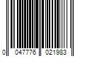 Barcode Image for UPC code 0047776021983. Product Name: Estes Blue Origin New Shepard Model Rocket Kit  1/166 Scale