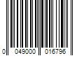 Barcode Image for UPC code 0049000016796