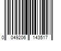 Barcode Image for UPC code 0049206143517. Product Name: CRAFTSMAN 54-in Fiberglass-Handle Garden Hoe | CMXMLBA0300