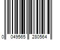 Barcode Image for UPC code 0049565280564. Product Name: Mizuno Microfiber Cart Towel
