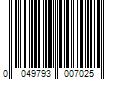 Barcode Image for UPC code 0049793007025. Product Name: Prime-Line 1 in. Steel Screen Door Roller
