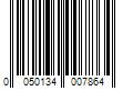 Barcode Image for UPC code 0050134007864. Product Name: Defiant Polished Brass Single Cylinder Deadbolt