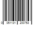 Barcode Image for UPC code 0051131200753