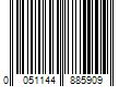 Barcode Image for UPC code 0051144885909. Product Name: 3M 88590 Sandpaper Sheet  11 in L  9 in W  Fine  180 Grit  Aluminum Oxide Abrasive  Cloth Backing