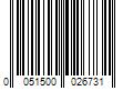 Barcode Image for UPC code 0051500026731