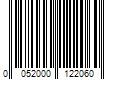 Barcode Image for UPC code 0052000122060. Product Name: Gatorade Thirst Quencher  Cool Blue Sports Drinks  12 fl oz  12 Count Bottles