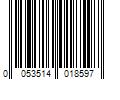 Barcode Image for UPC code 0053514018597