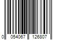 Barcode Image for UPC code 0054067126807