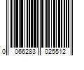 Barcode Image for UPC code 0066283025512. Product Name: GARDENA 3-Adjustment 3900 Sq. Ft. Aquazoom Oscillating Sprinkler for Even Flow