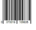 Barcode Image for UPC code 0070018109835