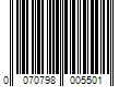Barcode Image for UPC code 0070798005501. Product Name: DAP Premium Wood Filler 16 oz. White