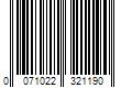 Barcode Image for UPC code 0071022321190