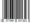 Barcode Image for UPC code 0071661001323