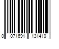 Barcode Image for UPC code 0071691131410. Product Name: Rubbermaid Spa Works 9 qt. Plastic Waste Basket in Clear