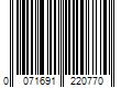 Barcode Image for UPC code 0071691220770