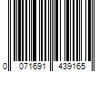 Barcode Image for UPC code 0071691439165