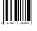 Barcode Image for UPC code 0071821060900