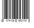 Barcode Image for UPC code 0074108953100. Product Name: Conair LLC Conair Gentle Detangling Cushion Hairbrush for Wet or Dry Hair  Colors Vary