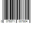 Barcode Image for UPC code 0075371007804. Product Name: Naterra International  Inc. Tree Hut Bath Salts  Moisturizing Bath Soak  Helps Nourish  Soften & Tone Skin  Watermelon  16 oz