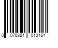 Barcode Image for UPC code 0075381013161. Product Name: ClosetMaid Ladder Bookcase