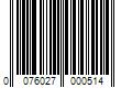Barcode Image for UPC code 0076027000514