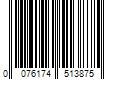 Barcode Image for UPC code 0076174513875. Product Name: DEWALT 20 oz. Steel Campers Axe with 11-3/4 in. Handle