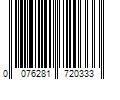 Barcode Image for UPC code 0076281720333. Product Name: NBA Basketball Dennis Rodman White Hair (1998) Starting Lineup Kenner Figure
