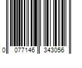 Barcode Image for UPC code 0077146343056. Product Name: American Grease Stick (AGS) Sil-Glyde Silicone Brake Lubricant  Pouch  4 g