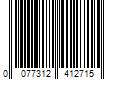 Barcode Image for UPC code 0077312412715. Product Name: Ampro - Shine  N Jam Conditioning Gel Supreme Hold