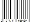 Barcode Image for UPC code 0077341626060. Product Name: Custom Accessories Inc. Auto Drive 40277WDI Gel and Memory Foam Posterior Cushion  Black  1.68 lbs