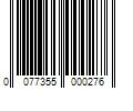 Barcode Image for UPC code 0077355000276. Product Name: Knape & Vogt 24-in x 21.8125-in White Swing-open Adjustable Steel Window Security Bar | LW-1136