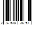 Barcode Image for UPC code 0077578050751. Product Name: Frost King 1-3/4 in. x 36 in. Interior Saddle Threshold