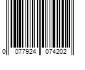 Barcode Image for UPC code 0077924074202. Product Name: Weber 3-Pack 27-in Stainless Steel Tube Burner | 7507