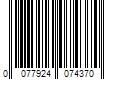 Barcode Image for UPC code 0077924074370. Product Name: Weber 19.5-in x 12.9-in 2-Pack Rectangle Porcelain-coated Steel Cooking Grate | 7524