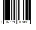 Barcode Image for UPC code 0077924083495. Product Name: Weber 91.1-in W x 29-in H Black Gas Grill Cover | 7404