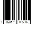 Barcode Image for UPC code 0078175055002. Product Name: MOTHERS POLISH COMPANY California Gold Carnauba Cleaner Wax