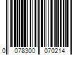 Barcode Image for UPC code 0078300070214. Product Name: Edgewell Personal Care o.b. ProComfort Applicator-Free Tampons  Unscented  Super  40 Ct