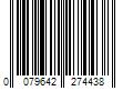 Barcode Image for UPC code 0079642274438