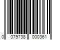 Barcode Image for UPC code 0079738000361. Product Name: Folex 36 oz. Instant Carpet Spot Remover Carpet Cleaner
