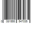 Barcode Image for UPC code 0081555547035